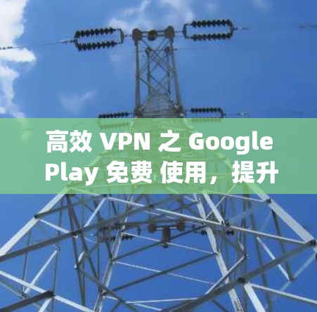 高效 VPN 之 Google Play 免费 使用，提升网络连接速度的必选方案